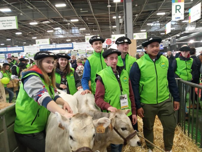 Alumnos de Mirande, en Gers, competirán por el Trofeo de escuelas secundarias de la Feria Agrícola de Francia